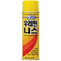 INVEN* 일신 케미칼 우레탄 니스 스프레이 락카 420ml (투명 코팅 니스 가구 마루 우드 금속 diy) @안전2중포장@, 1개