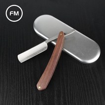 독일탄소강 바버샵 클래식 일자 이발소 외날 면도기 핸디 구식 군대 옛날 수동, A_면도기 오일 천, one size