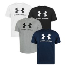 언더아머 언더아머 반팔티셔츠 스포츠스타일 로고 4종 택1