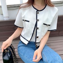 [썬데이베스트] 데일리린넨자켓 린넨크롭자켓 (2color)