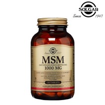 Solgar MSM 1000mg 타블렛, 120개입, 120정