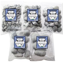 세경팜 에그스톤 자갈 어항 화분장식 돌 3kg 5kg, 7호, 선택:에그스톤-7호 5kg