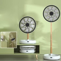 샤오미유핀 SMart Frog 선풍기 무선 폴딩선풍기 배터리 리모컨 포함