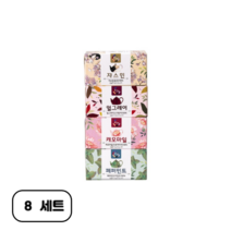 다예 건강한 하루 차 모음, 자스민 + 얼그레이 + 캐모마일 + 페퍼민트, 8세트