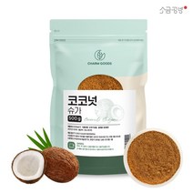 코코넛 슈가 인도네시아산 비정제 설탕 500g, 4개