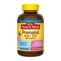 NatureMade 네이쳐메이드 프레나탈 멀티 임산부 영양제 Prenatal Multi + DHA 150 소프트젤, 150정, 5개