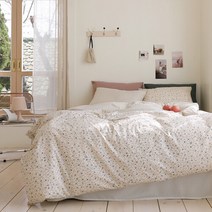 [파르페 바이 알레르망] 아르더 40수 면 침구 홑겹이불 Q, 상세 설명 참조