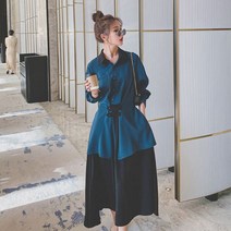 원피스 여자 가을코디 나레이터모델 웨딩홀 J278 알바 보조출연 아나운서 하객대행