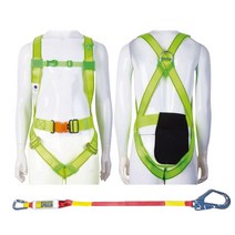 (모두팜) 허리그네(AL)대구경 웨빙 죔줄 안전그네 산업용 안전벨트 건설현장 고소작업 추락방지 공사장 안전장비