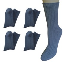 YMSOCKS 여성용 발이 따뜻한 겨울 울양말 4켤레