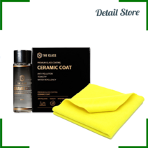 더클래스 세라믹 코트 30ml 유리막 코팅제 셀프 코팅 관리제 + 타월, 구성1 : 세라믹코트 30ml+타월
