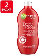 GARNIER Body milk Creme 바디 밀크 크림 베리 드라이 스킨 독일 400ml 2팩