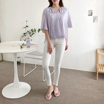 수키 [수키] 허리 스트링 블라우스 1081851