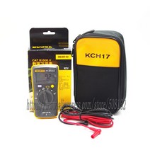 FLUKE 101 휴대용 디지털 멀티미터 미터 DMM 소프트 케이스 포함 KCH17, 한개옵션0