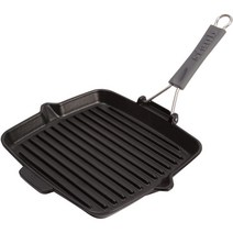 스타우브 STAUB 사각 그릴팬 주물팬 무쇠팬 [독일배송]
