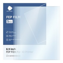 ANYCUBIC Original FEP 필름 Photon Mono X Photon M3 Plus Photon Mono X 6K 3D 프린터 부품 액세서리 260X175MM FEP, 03 5pcs