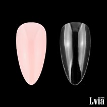 국산 네일팁 물방울팁 리필팁 로즈 클리어 50개 인조손톱 네일연장, 물방울팁 클리어(투명), 2호