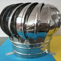 벤츄레이터 무동력 304 스테인레스 스틸 무전원 후드 공장 지붕 인공 연도 파이프 벤트 팬 환기 볼 배기 팬, 300형 농축(부품) + 고정 다리