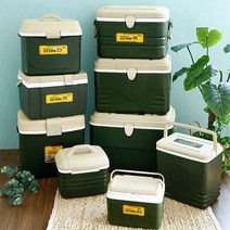 코멕스 밀리터리 아이스탱크 플라스틱 하드 아이스박스 아이스가방 음료수백 캠핑 보온보냉 박스-소형 중형 대형, 40L