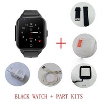 K15 4G LTE 아이 스마트 워치 소년 방수 카메라 전화 비디오 SOS GPS 추적 안티 분실 시계, 18 Blue and Part Kit
