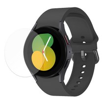 스페이스쉴드 갤럭시워치5 40mm 44mm 호환 스트릿 실리콘 밴드 스트랩 3+1 22color 필름 1매 증정, 스페이스블랙