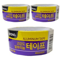 오공 고강도 알루미늄테이프, 3개입