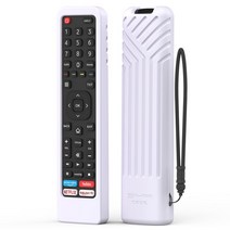 Hisense-TV-리모컨 용 실리콘 리모컨 케이스 EN2BI27H EN2A27 4K LED HD 스마트 TV ERF2K60H 어른용 커버, 05 Lavender-No luminous
