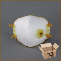 크린탑 보형물 방진마스크 C650V 1BOX(10개입)/ 1급 / 접이식 / 휴대성 / 착탈간편 / 걸고리형 / 길이조절 / 분진 미스트 흄 방지