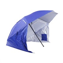 Apnoo 캠핑용 2in1 비치 텐트 + 비치파 라솔, 1~2인용(240*240*120~210CM), 레드