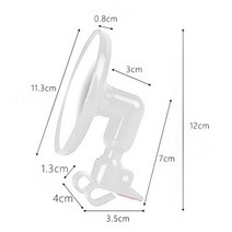 사이드미러보조거울 자동차 용 사각 지대 거울 조정 가능한 보조 범용 광각 사이드 미러 백미러 드롭 배송, 06 White L, 06 White L