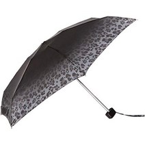 [문박] FULTON (풀톤) 여성 미니 우산 그라데이션 레오파드 여성 블랙 일본 친골 47cm (FREE 사이즈)