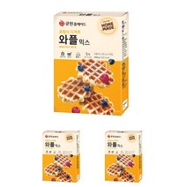큐원 홈메이드 와플 믹스 500g x 3개, 500g x 3