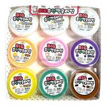 BIG 츄잉껌슬라임 투명 액괴 액체괴물 컬러 슬라임 클레이아트 미술놀이 어린이날선물, 랜덤