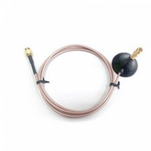 칩센 스터브 다이폴안테나용 1M 자석부착형 RF케이블 오른나사 RF-SRR100-M