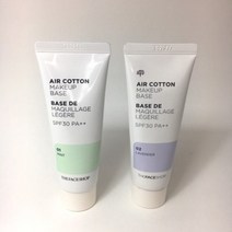더페이스샵 에어코튼 메이크업 베이스 35g, 1개, 01 민트