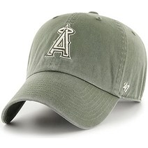 47 MLB 모스 클린업 어저스터블 모자 캡 성인 프리 사이즈, [06] 로스앤젤레스 엔젤스 모스