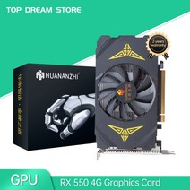 그래픽카드 비디오카드 huananzhi gtx 650 760 950 960 970 1050ti 1060 2g 4g 6g rx 550 560 4g gddr4 gddr5 vga, rx550 4g