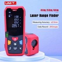 스마트캐디 골프 사냥 거리 측정기 시계형 미니 레이저 망원경 uni-t lm 시리즈 lm40lm50lm60 고화질 2.0quot ebtn 화면 405060m, LM60