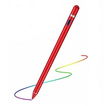 정전식 터치펜Microsoft Surface Pro 7 3 4 5 6 용 서피스 펜 스타일러스 HP X360 ASUS 터치용 고 북 노트, 한개옵션1, 04 G Red
