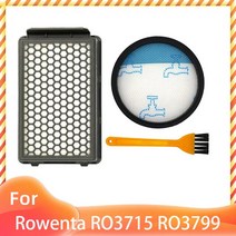 Rowenta RO3715 3759 Samurai SG3751WA 진공 부품 용 컴팩트 파워 사이클론 HEPA 필터 예비 교체 키트, 06 Set F