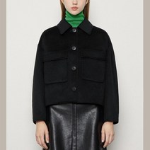 [ 리스트 ] 23W 울 포켓 크롭 핸드메이드 재킷 TWHJKN82030