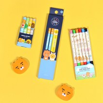 카카오프렌즈 초등학생 필기구 선물세트, 어피치