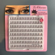 la charme Eyelashes 10mm 12mm 낱개속눈썹, 1개