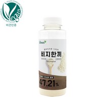 식물성 단백질 쉐이크 두부한끼 비지한끼 식사대용 6병_두부가루_비지가루, 비지한끼 오리지널_6병, 6개
