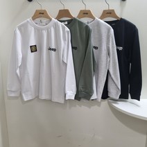 지프키즈 23신상공용키즈 나침반와펜CP싱글긴팔티KO2TSU003