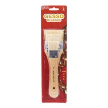 그림 숏 핸들링 강모 스텐실 브러쉬 3 개 전문 Gesso 유화 둥근 세트 미술 용품, [03] Gesso brushes