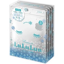 일본직발송 6. LULULUN(ルルルン) 【겨울 한정】페이스 마스크 프리미엄 룰루룬 (눈 화이트 바닐라의 향기, One Size_One Color, One Size_One Color, One Size_One Color