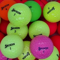 (50구 세트)스릭슨 던롭 젝시오 파이즈 로스트볼, 스릭슨 컬러 A+/A 피스혼합