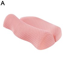 정형 외과 목 베개 공간 메모리 폼 어깨 자궁 경부 척추 통증 느린 리바운드, [01] Pink