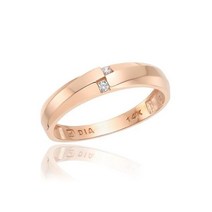 [로이드]1층 동아수성점 심플 L-DIAMOND 스텝 남성 18K 커플링 LRF21077D